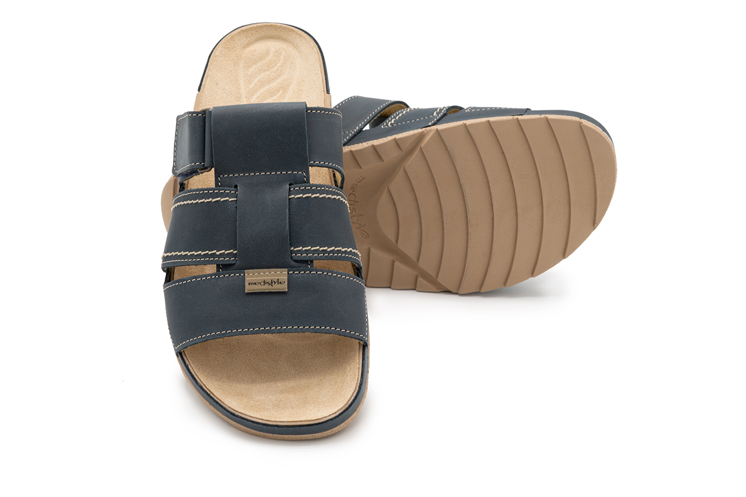 MEDISTYLE Pantofel pánský Radek (modrý) 6R-J19